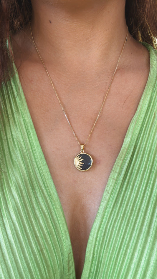 “The Sun Will Rise” necklace