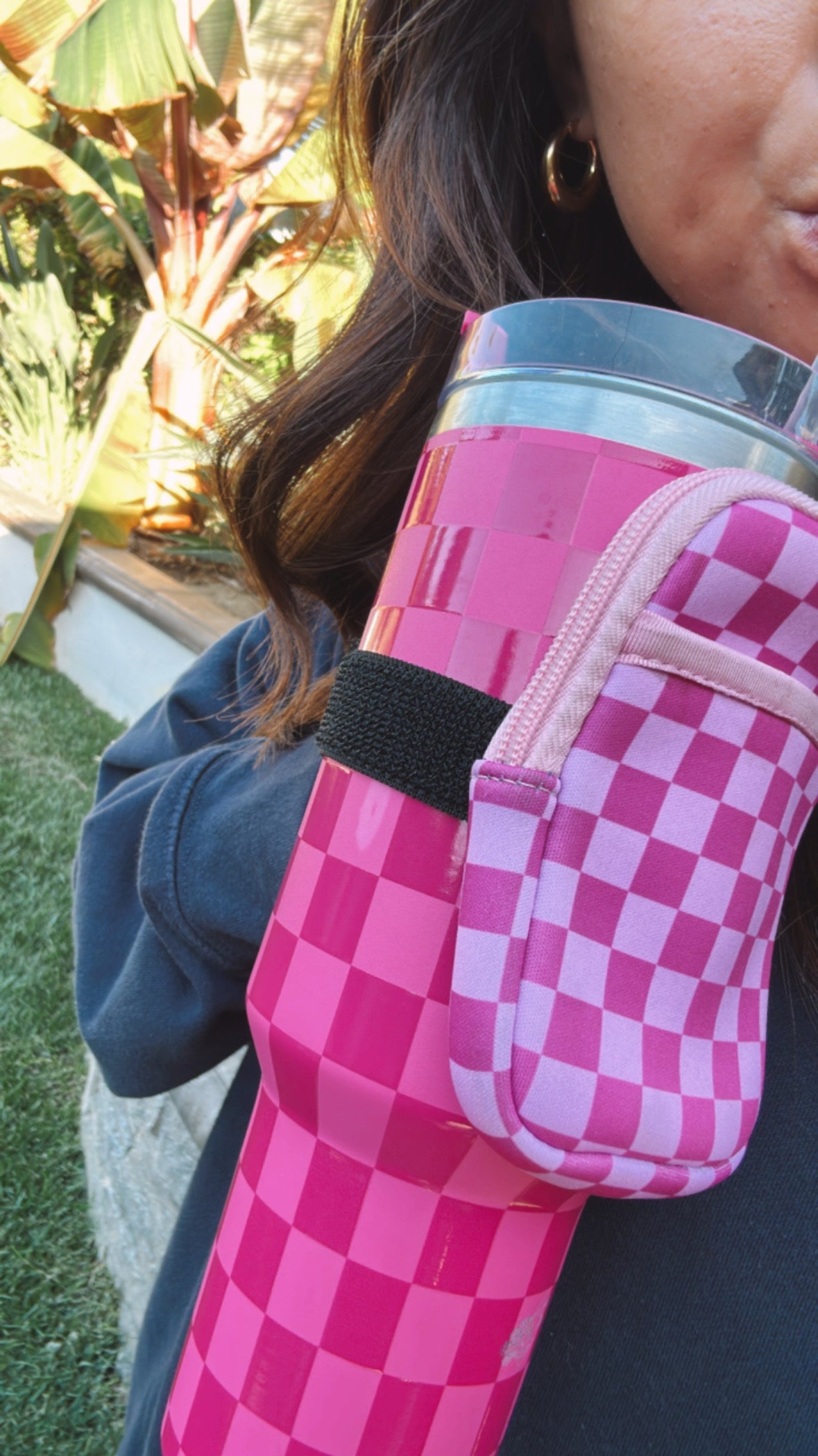 Checkered Tumbler