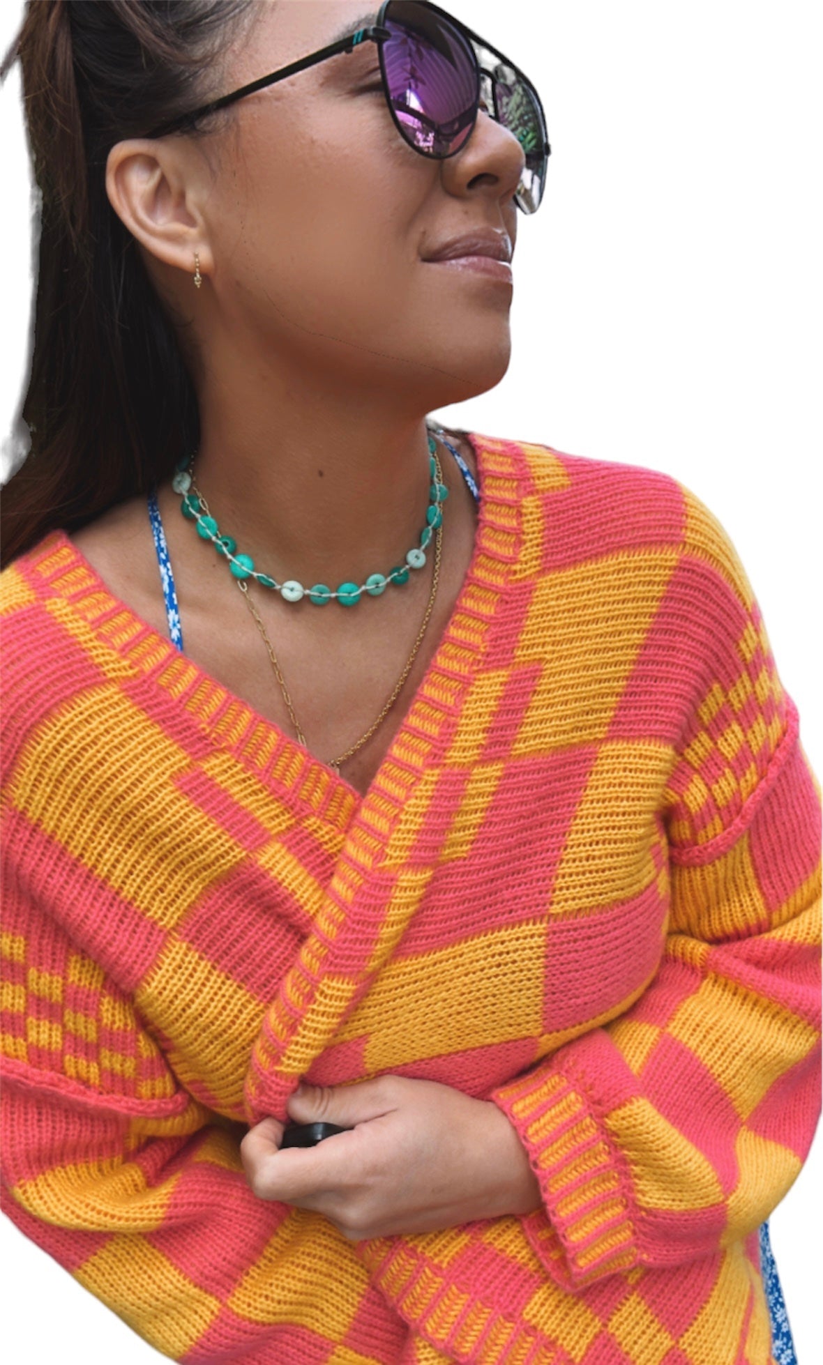 Live Vibrantly Sweater