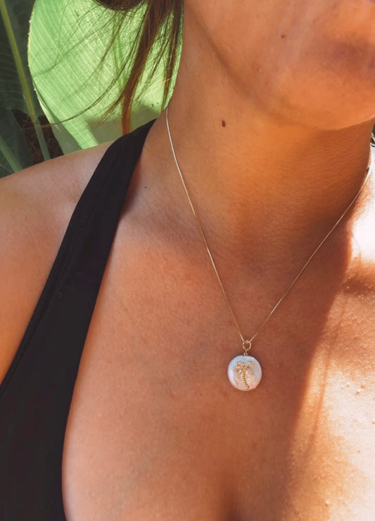 Meet me Under the Palms Necklace