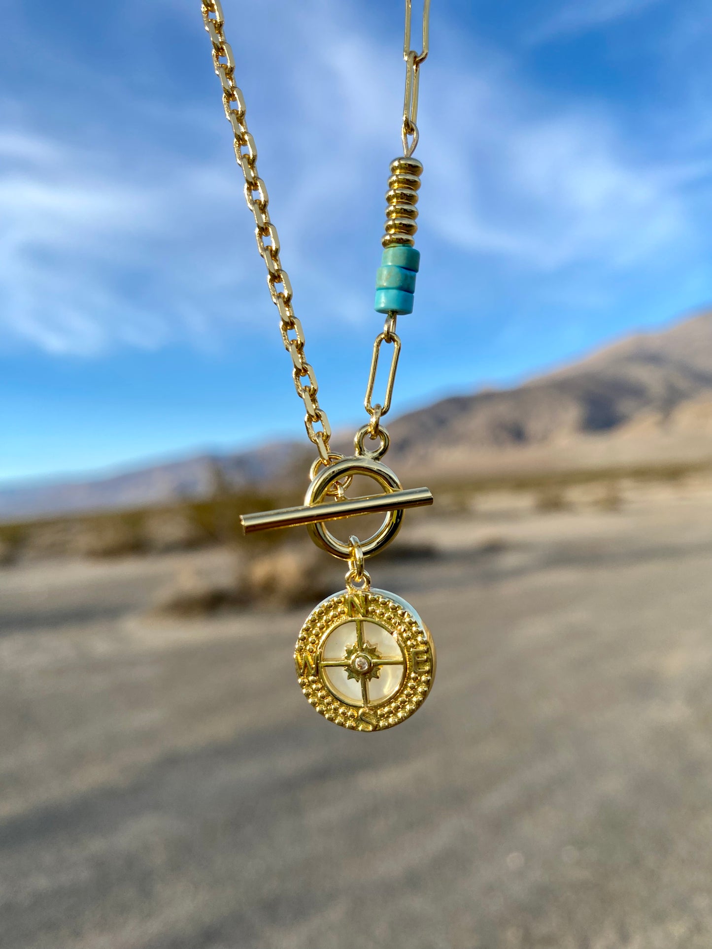 Adventure Compass Necklace